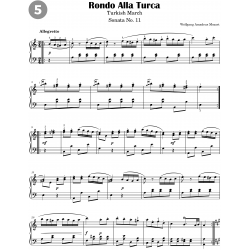 Rondo Alla Turca I Mozart I 5 Versions I From a Beginner to an Advanced Pianist