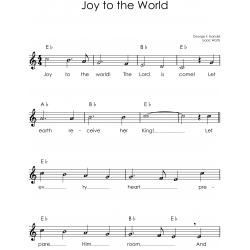 Christmas Saxophone Easy Sheet Music with Letters for Beginners