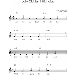 Christmas Clarinet Easy Sheet Music for Beginners