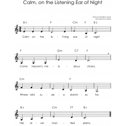 Christmas Clarinet Easy Sheet Music for Beginners