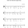 Christmas Clarinet Easy Sheet Music with Letters for Beginners