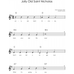 Christmas Recorder Easy Sheet Music with Letters for Beginners
