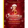 Christmas Trumpet Easy Sheet Music with Letters for Beginners