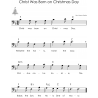 Christmas Trombone Easy Sheet Music for Beginners