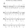 Christmas Tuba Easy Sheet Music with Letters for Beginners