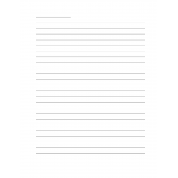 Music Paper - Guitar Tab Manuscript - Notebook for Guitarists