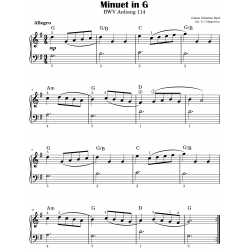 BACH Popular Songs for Beginners