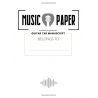 Music Paper Guitar Tab Manuscript Notebook for Guitarists