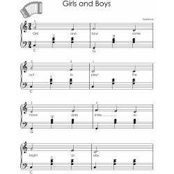 First 100 Songs to Play on Accordion I Songbook for Beginners