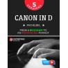 Canon in D I Pachelbel I 5 Versions I From a Beginner to an Advanced Pianist