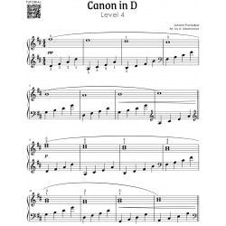 Canon in D I Pachelbel I 5 Versions I From a Beginner to an Advanced Pianist