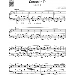 Canon in D I Pachelbel I 5 Versions I From a Beginner to an Advanced Pianist