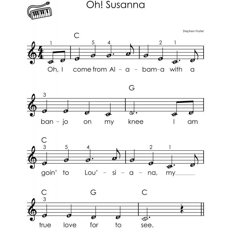 First 100 Songs to Play on Melodica I Songbook for Beginners