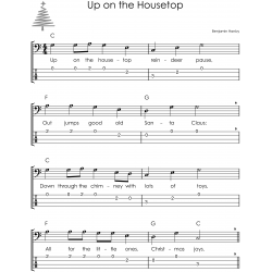 hristmas Carols on Bass Guitar I Easy Solos for Beginners