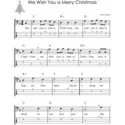 hristmas Carols on Bass Guitar I Easy Solos for Beginners