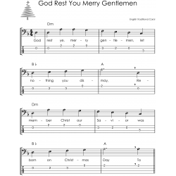hristmas Carols on Bass Guitar I Easy Solos for Beginners