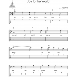 hristmas Carols on Bass Guitar I Easy Solos for Beginners