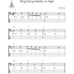hristmas Carols on Bass Guitar I Easy Solos for Beginners