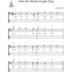 hristmas Carols on Bass Guitar I Easy Solos for Beginners