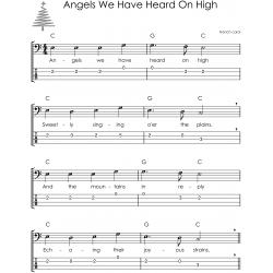 hristmas Carols on Bass Guitar I Easy Solos for Beginners