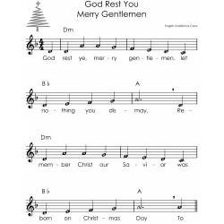 Christmas Carols on Recorder I 60 Songs for Beginners