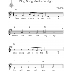 Christmas Carols on Recorder I 60 Songs for Beginners