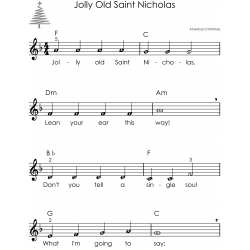 Christmas Carols on Keyboard I 60 Songs for Beginners