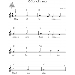 Christmas Carols on Keyboard I 60 Songs for Beginners