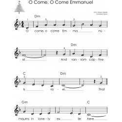 Christmas Carols on Keyboard I 60 Songs for Beginners