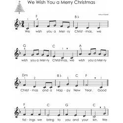 Christmas Carols on Keyboard I 60 Songs for Beginners