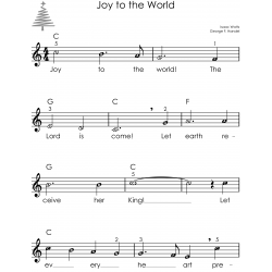 Christmas Carols on Keyboard I 60 Songs for Beginners