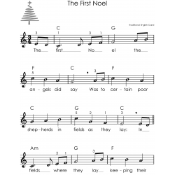 Christmas Carols on Keyboard I 60 Songs for Beginners