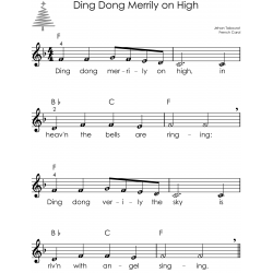 Christmas Carols on Keyboard I 60 Songs for Beginners