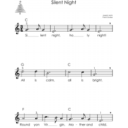 Christmas Carols on Keyboard I 60 Songs for Beginners