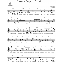 Christmas Carols on Keyboard I 60 Songs for Beginners
