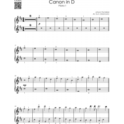 Piano Duets Sheet Music: Masterpieces & Hits Collection 20 Easy Songs for Beginners & Early Intermediates
