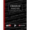 Classical Piano Hits on Black Sheet Music Paper