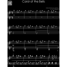 Classical Piano Hits on Black Sheet Music Paper