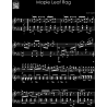Classical Piano Hits on Black Sheet Music Paper