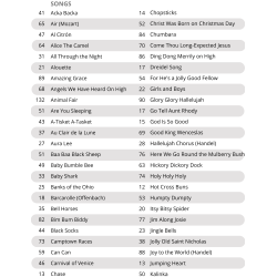 First 100 Songs to Play on Piano I Songbook for Beginners