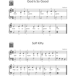 First 100 Songs to Play on Piano I Songbook for Beginners