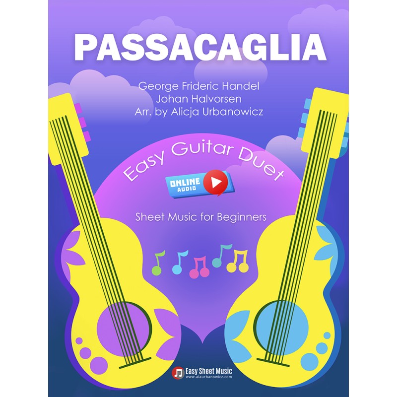 Passacaglia Handel & Halvorsen | Easy Guitar Duet