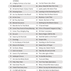 50 Keyboard Hymns for Beginners I Super Easy Sheet Music