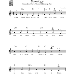 50 Keyboard Hymns for Beginners I Super Easy Sheet Music
