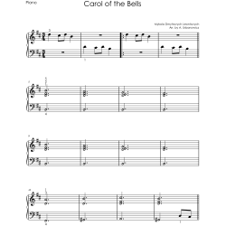 Christmas Duets for Beginners I Two Violins & Piano