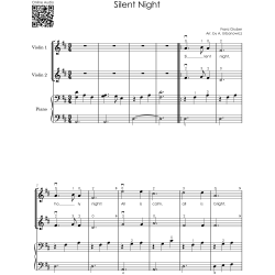 Christmas Duets for Beginners I Two Violins & Piano