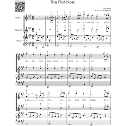 Christmas Duets for Beginners I Two Violins & Piano