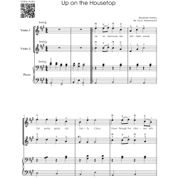 Christmas Duets for Beginners I Two Violins & Piano