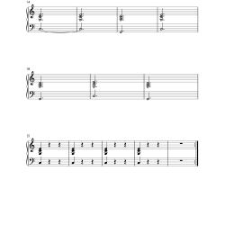 My First Piano Chords Book – Learn 30 Songs with Just C, F & G – 3 Chords Songbook