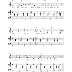 My First Piano Chords Book – Learn 30 Songs with Just C, F & G – 3 Chords Songbook